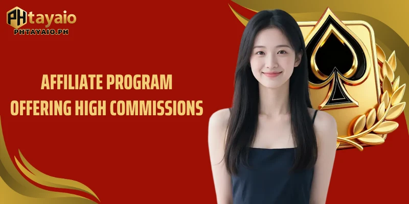 Affiliate program offering high commissions