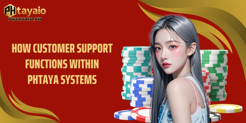 How Customer support functions within PHTAYA systems