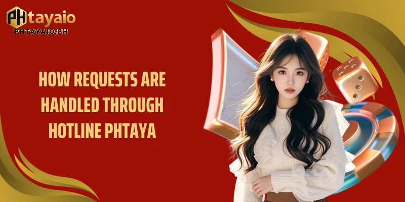 How requests are handled through Hotline PHTAYA