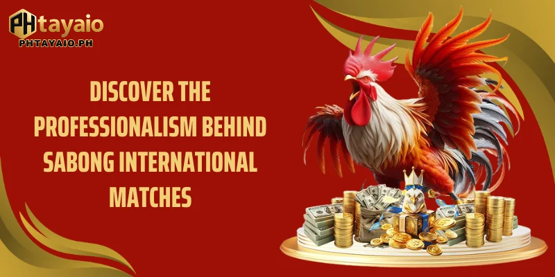 Discover the professionalism behind Sabong International matches